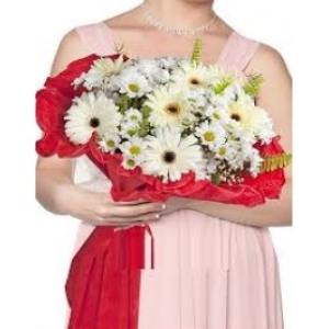  Malatya Çiçekçiler - gerbera ve papatyabuketi